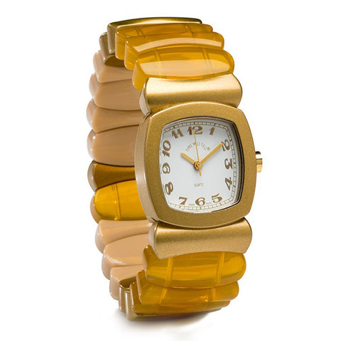 Time Will Tell Ladies Monotone Gold