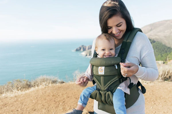 Omni 360 Baby Carrier All-In-One: Cool Air Mesh - Khaki Green