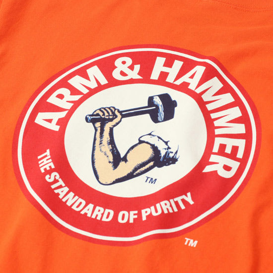 ARM & HAMMER GOLD SEAL L/S TEE 	ORANGE