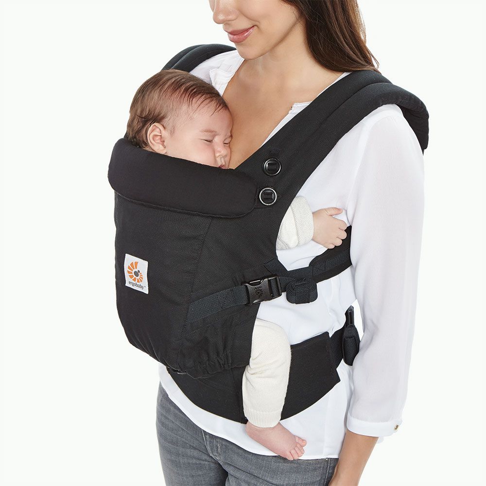 ergobaby adapt carrier black Adapt Baby Carrier: Black – FORESTA LA