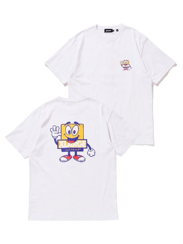 S/S TEE BOX BOY  WHITE