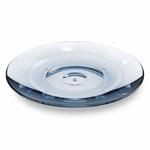 020162-165  DROPLET SOAP DISH  CLEAR