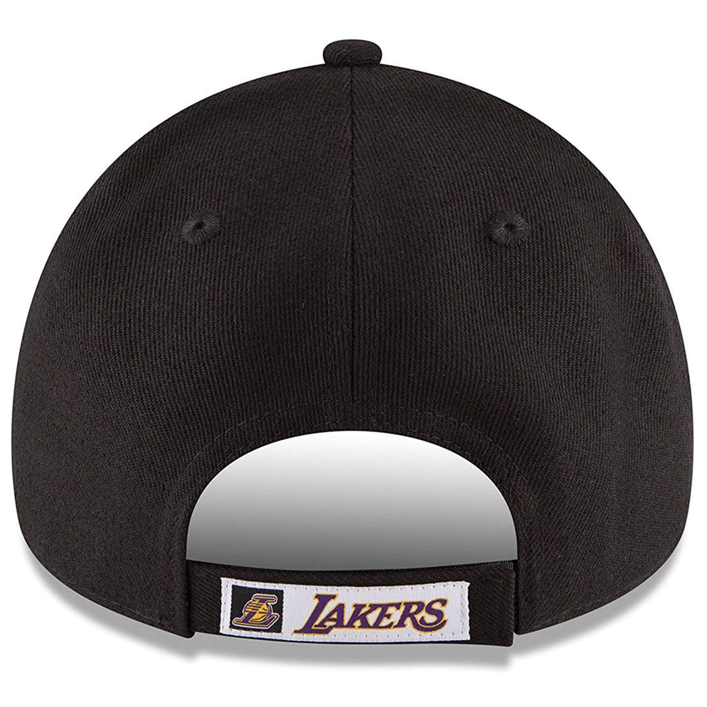 New Era LA Lakers Black Base 9Forty Cap Black