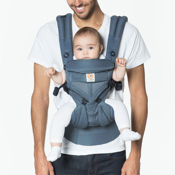 Omni 360 Baby Carrier All-In-One: Cool Air Mesh - Oxford Blue