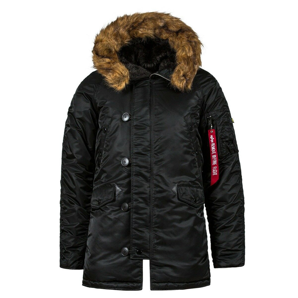 Alpha N-3B Parka  BLACK